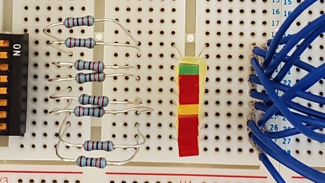 LEDの明るさ確認を行いました